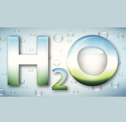 H2O : Le symbole chimique